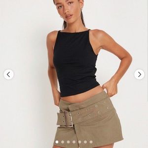 Motel rocks Olive mini skirt. Not used !!